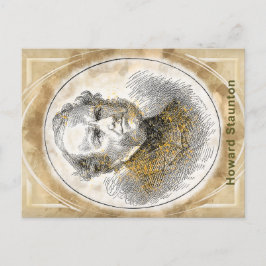 Howard Staunton Briefkaart