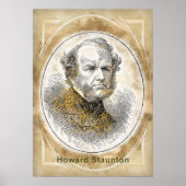 Howard Staunton Poster (Voorkant)