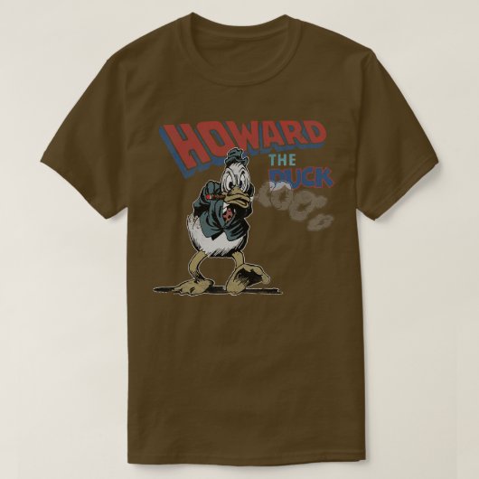Howard the Duck vervaagd en verdrietig T-shirt (Design voorkant)