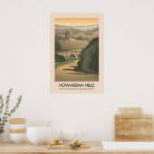 Howardian Hills AONB Reisposter Poster (Keuken)