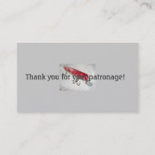 Howard's Jet Plug  Lure Visitekaartje (Achterkant)