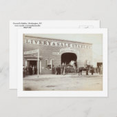 Howard's Stable, John W. Booth, Washington, DC Briefkaart (Voorkant / Achterkant)
