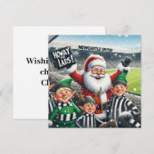 Howay Santa! Feestdagenkaart (Voorkant / Achterkant)