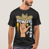 Howdie Ooken Cowboy Gamer T-shirt (Voorkant)