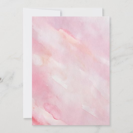 Howdy Baby Meisje Western Baby shower Uitnodiging (Achterkant)