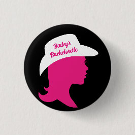 Howdy Bachelorette Ronde Button 3,2 Cm