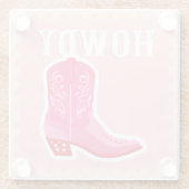 HOWDY Bar Glass Onderzetter Glazen Onderzetter (Achterkant)