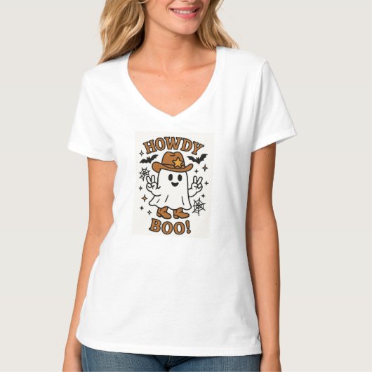 Howdy Boo T-shirt (Voorkant)