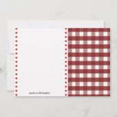 HOWDY! Boys Cowboy Birthday Uitnodiging (Achterkant)