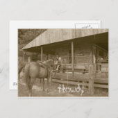 Howdy Briefkaart (Voorkant / Achterkant)