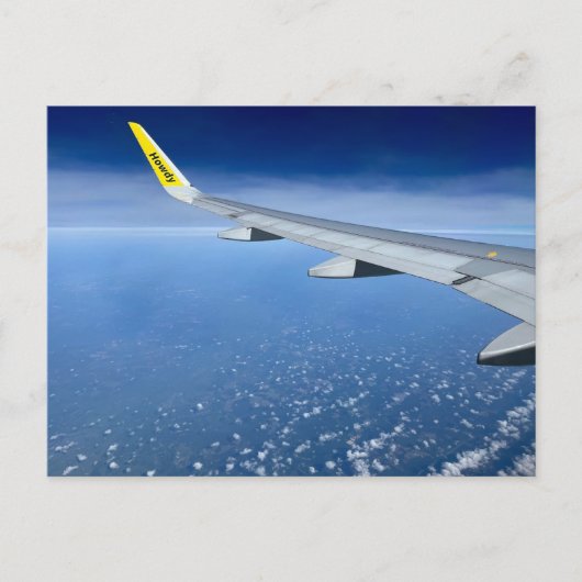 HOWDY! Briefkaart High boven Florida (Voorkant)