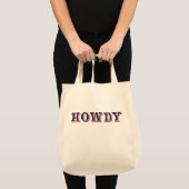 Howdy canvas tas (Voorkant (product))