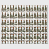 Howdy Christmas Cadeaupapier (Vlak)