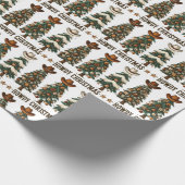 Howdy Christmas Cadeaupapier (Hoek)