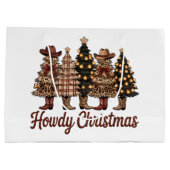 Howdy Christmas  Groot Cadeauzakje (Achterkant)
