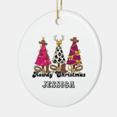 Howdy Christmas Ornament – Custom Western Keepsake (Links)