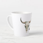 Howdy Cowboy Bullhorns Latte Mok (Linkerhoek)