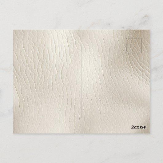 Howdy Cowboy Paard Briefkaart (Achterkant)