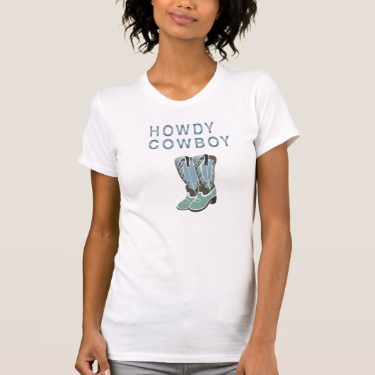 Howdy Cowboy T-shirt (Voorkant)