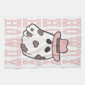 Howdy Cowgirl Halloween Leuke keukenhanddoek (Horizontaal)