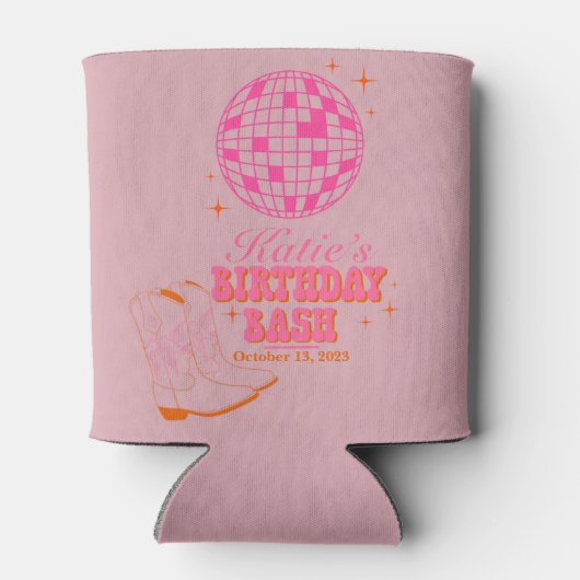 Howdy cowgirl koelbox blikjeskoeler (Achterkant)