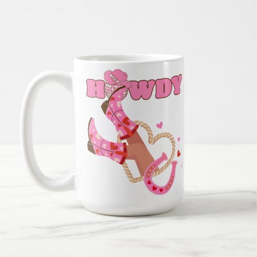 Howdy Cowgirl Koffiemok (Links)