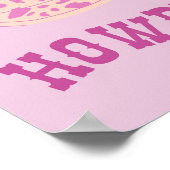 Howdy Cowgirl pet Poster (Hoek)