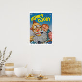 Howdy Doody  Comic Book Hoesje Poster (Keuken)