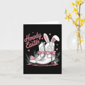 Howdy Easter Kaart (Gele Bloem)