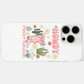 Howdy eerste klas cowgirl eerste dag Case-Mate iPhone case (Achterkant (horizontaal))