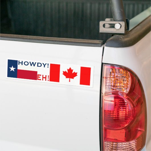 Howdy Eh Bumpersticker (Op Truck)