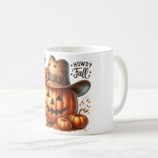 Howdy Fall Koffiemok (Voorkant rechts)