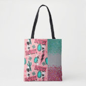 Howdy Faux glitter Tote Bag (Voorkant)