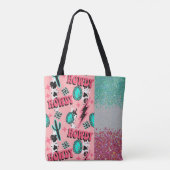 Howdy Faux glitter Tote Bag (Achterkant)