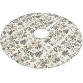 Howdy Feestdagen Cowboy Western Hand getekend Kerstboom Rok (Gekanteld)