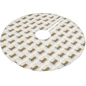 Howdy Feestdagen kerstlampjes Cowboy Boot Kerstboom Rok (Gekanteld)