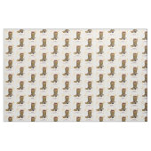 Howdy Feestdagen kerstlampjes Cowboy Boot Stof (Fat Quarter)