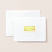 Howdy Feestdagen Texas Christmas Wenskaart Folie Kaarten (Met envelop)