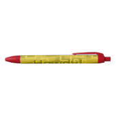 Howdy Geometric  Blauwe Inkt Pen (Bovenkant)