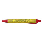 Howdy Geometric  Blauwe Inkt Pen (Bodem)