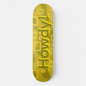Howdy Geometric  Persoonlijk Skateboard (Voorkant)