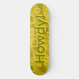 Howdy Geometric Persoonlijk Skateboard