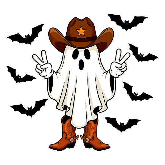 Howdy Ghost Cowboy T-shirt