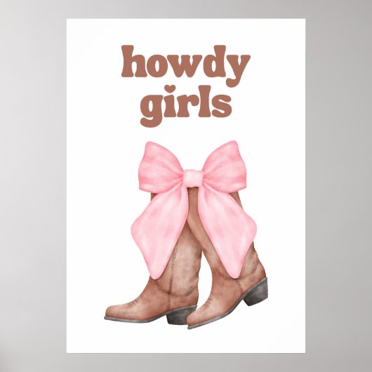 Howdy girls poster (Voorkant)
