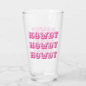 Howdy Glas (Achterkant)