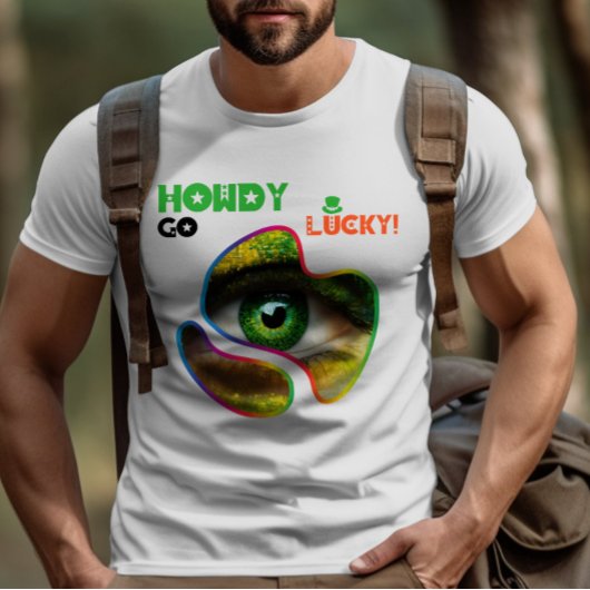 Howdy Go Lucky! - Ierse tradities T-shirt