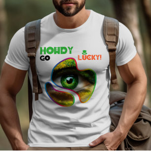 Howdy Go Lucky! - Ierse tradities T-shirt