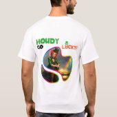 Howdy Go Lucky! - Leprechaun's Scavenger Hunt T-shirt (Achterkant)
