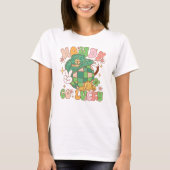 Howdy Go Lucky Western St. Patrick's Day T-shirt (Voorkant)