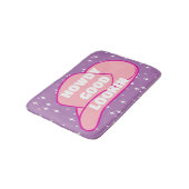 Howdy Goed Uiterlijk Rancher Cowboy Pet Lila Dorm Badmat (Gekanteld)